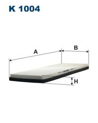 FILTRON K1004 Фильтр, воздух во внутренном пространстве для AUDI (Ауди) FILTRON K1004 Фильтр, воздух во внутренном пространстве для AUDI (Ауди)