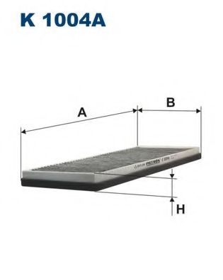 FILTRON K1004A Фильтр, воздух во внутренном пространстве для AUDI (Ауди) FILTRON K1004A Фильтр, воздух во внутренном пространстве для AUDI (Ауди)