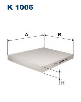 FILTRON K1006 Фильтр, воздух во внутренном пространстве для VOLKSWAGEN GOLF III (Фольксваген Гольф 3) FILTRON K1006 Фильтр, воздух во внутренном пространстве для VOLKSWAGEN GOLF III (Фольксваген Гольф 3)