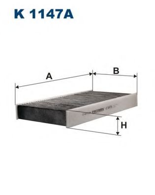 FILTRON K1147A Фильтр, воздух во внутренном пространстве для PEUGEOT 407 (Пежо 407) FILTRON K1147A Фильтр, воздух во внутренном пространстве для PEUGEOT 407 (Пежо 407)