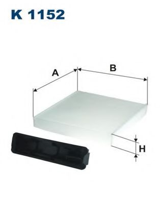 FILTRON K1152 Фильтр, воздух во внутренном пространстве для RENAULT (Рено) FILTRON K1152 Фильтр, воздух во внутренном пространстве для RENAULT (Рено)