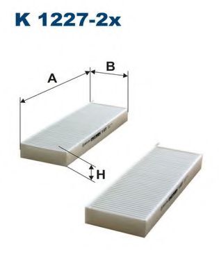 FILTRON K1227-2x Фильтр, воздух во внутренном пространстве для CITROËN C4 GRAND PICASSO II (CитроËн С4 гранд пикассо1и) FILTRON K1227-2x Фильтр, воздух во внутренном пространстве для CITROËN C4 GRAND PICASSO II (CитроËн С4 гранд пикассо1и)