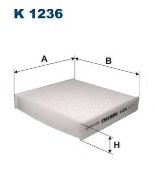 FILTRON K1236 Фильтр, воздух во внутренном пространстве для DAIHATSU (Дайхатсу) FILTRON K1236 Фильтр, воздух во внутренном пространстве для DAIHATSU (Дайхатсу)