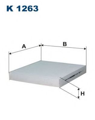 FILTRON K1263 Фильтр, воздух во внутренном пространстве для KIA (Киа) FILTRON K1263 Фильтр, воздух во внутренном пространстве для KIA (Киа)