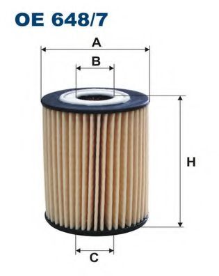 FILTRON OE648/7 Масляный фильтр для CHEVROLET CAPTIVA (Шевроле Каптива) FILTRON OE648/7 Масляный фильтр для CHEVROLET CAPTIVA (Шевроле Каптива)