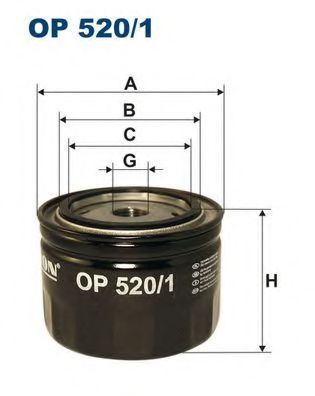 FILTRON OP520/1 Масляный фильтр для LADA PRIORA (Лада Приора) FILTRON OP520/1 Масляный фильтр для LADA PRIORA (Лада Приора)