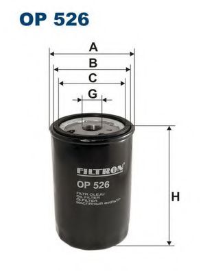 FILTRON OP526 Масляный фильтр для VOLKSWAGEN (Фольксваген) FILTRON OP526 Масляный фильтр для VOLKSWAGEN (Фольксваген)