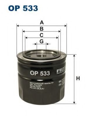 FILTRON OP533 Масляный фильтр для FORD GRANADA (Форд Гранада) FILTRON OP533 Масляный фильтр для FORD GRANADA (Форд Гранада)