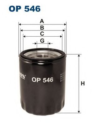 FILTRON OP546 Масляный фильтр для FORD MONDEO (Форд Мондэо) FILTRON OP546 Масляный фильтр для FORD MONDEO (Форд Мондэо)
