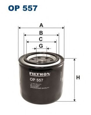 FILTRON OP557 Масляный фильтр для SUBARU (Субару) FILTRON OP557 Масляный фильтр для SUBARU (Субару)