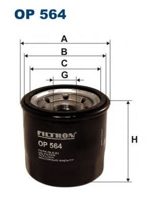 FILTRON OP564 Масляный фильтр для SUZUKI BALENO (Сузуки Балено) FILTRON OP564 Масляный фильтр для SUZUKI BALENO (Сузуки Балено)
