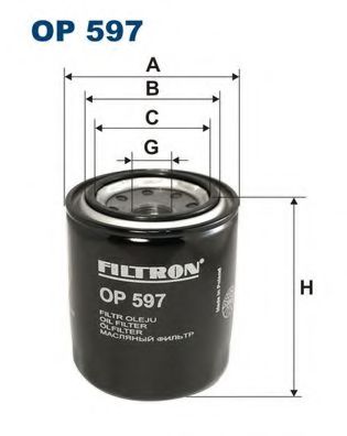 FILTRON OP597 Масляный фильтр для MAZDA 626 II (Мазда 626 2) FILTRON OP597 Масляный фильтр для MAZDA 626 II (Мазда 626 2)