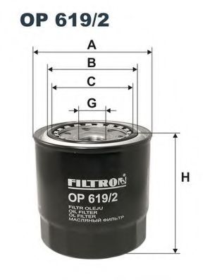 FILTRON OP619/2 Масляный фильтр для TOYOTA AVENSIS (Тойота/тоета Авенсис) FILTRON OP619/2 Масляный фильтр для TOYOTA AVENSIS (Тойота/тоета Авенсис)