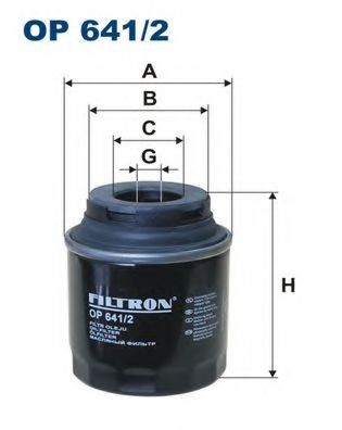 FILTRON OP641/2 Масляный фильтр для VOLKSWAGEN TIGUAN (Фольксваген Тигуан) FILTRON OP641/2 Масляный фильтр для VOLKSWAGEN TIGUAN (Фольксваген Тигуан)