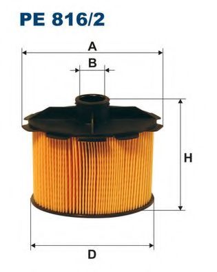FILTRON PE816/2 Топливный фильтр для PEUGEOT 206 (Пежо 206) FILTRON PE816/2 Топливный фильтр для PEUGEOT 206 (Пежо 206)