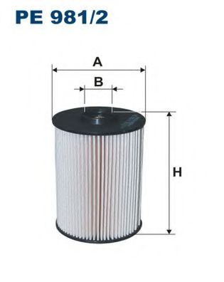 FILTRON PE981/2 Топливный фильтр для VOLVO C70 II (Вольво C70 2) FILTRON PE981/2 Топливный фильтр для VOLVO C70 II (Вольво C70 2)