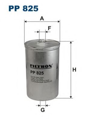 FILTRON PP825 Топливный фильтр для SAAB 9-3 (Сааб 9-3) FILTRON PP825 Топливный фильтр для SAAB 9-3 (Сааб 9-3)