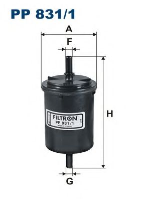 FILTRON PP831/1 Топливный фильтр для RENAULT SANDERO/STEPWAY I (Рено Сандэро/стэпваъ и) FILTRON PP831/1 Топливный фильтр для RENAULT SANDERO/STEPWAY I (Рено Сандэро/стэпваъ и)
