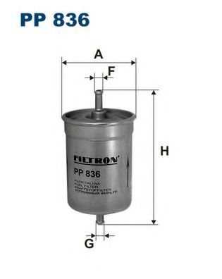 FILTRON PP836 Топливный фильтр для BMW 5 (Бмв 5) FILTRON PP836 Топливный фильтр для BMW 5 (Бмв 5)