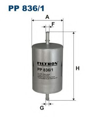 FILTRON PP836/1 Топливный фильтр для SEAT LEON (Сеат Леон) FILTRON PP836/1 Топливный фильтр для SEAT LEON (Сеат Леон)