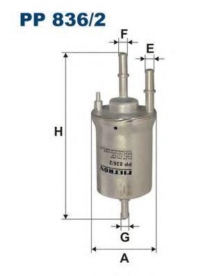 FILTRON PP836/2 Топливный фильтр для SKODA (Шкода) FILTRON PP836/2 Топливный фильтр для SKODA (Шкода)