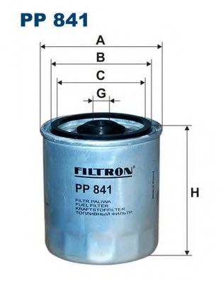 FILTRON PP841 Топливный фильтр для MERCEDES-BENZ G-CLASS (Мэрcэдэс-бэнз Ж класс) FILTRON PP841 Топливный фильтр для MERCEDES-BENZ G-CLASS (Мэрcэдэс-бэнз Ж класс)