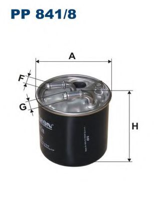 FILTRON PP841/8 Топливный фильтр для MERCEDES-BENZ VITO / MIXTO (Мэрcэдэс-бэнз Вито / миxто) FILTRON PP841/8 Топливный фильтр для MERCEDES-BENZ VITO / MIXTO (Мэрcэдэс-бэнз Вито / миxто)