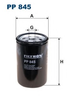 FILTRON PP845 Топливный фильтр для RENAULT TRUCKS MIDLUM (Рено трак Мидлум) FILTRON PP845 Топливный фильтр для RENAULT TRUCKS MIDLUM (Рено трак Мидлум)