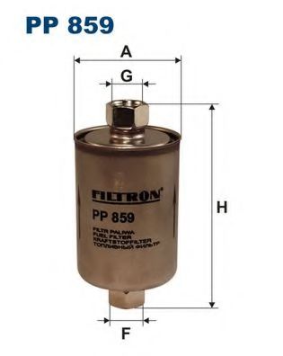 FILTRON PP859 Топливный фильтр для ROVER (Ровер) FILTRON PP859 Топливный фильтр для ROVER (Ровер)