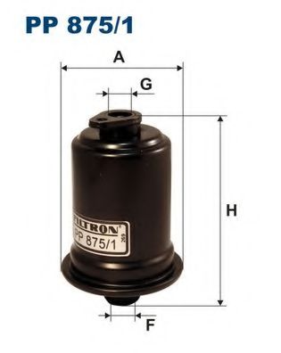 FILTRON PP875/1 Топливный фильтр для HYUNDAI AVANTE II (Хендай Аvантэ 2) FILTRON PP875/1 Топливный фильтр для HYUNDAI AVANTE II (Хендай Аvантэ 2)
