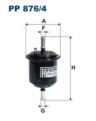 FILTRON PP876/4 Топливный фильтр для HYUNDAI VERNA II (Хендай Vэрна 2) FILTRON PP876/4 Топливный фильтр для HYUNDAI VERNA II (Хендай Vэрна 2)