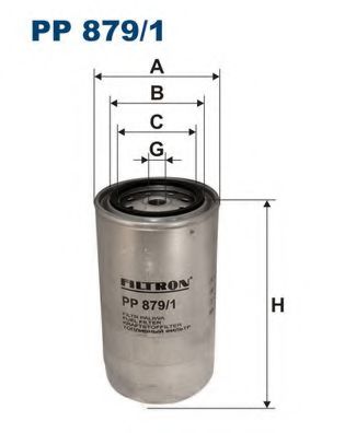 FILTRON PP879/1 Топливный фильтр для IVECO EUROTRAKKER (Ивеко Эуротраккэр) FILTRON PP879/1 Топливный фильтр для IVECO EUROTRAKKER (Ивеко Эуротраккэр)