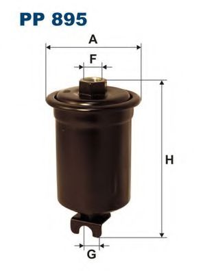 FILTRON PP895 Топливный фильтр для MITSUBISHI SIGMA (Митсубиши/митсубиси Сигма) FILTRON PP895 Топливный фильтр для MITSUBISHI SIGMA (Митсубиши/митсубиси Сигма)
