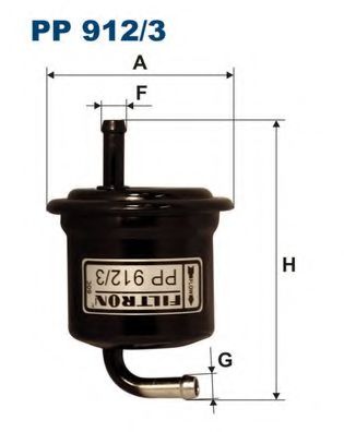 FILTRON PP912/3 Топливный фильтр для SUZUKI (Сузуки) FILTRON PP912/3 Топливный фильтр для SUZUKI (Сузуки)