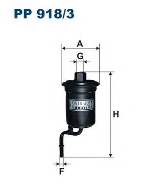 FILTRON PP918/3 Топливный фильтр для TOYOTA VERSO SPORTVAN (Тойота/тоета Vэрсо спортvан) FILTRON PP918/3 Топливный фильтр для TOYOTA VERSO SPORTVAN (Тойота/тоета Vэрсо спортvан)