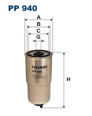 FILTRON PP940 Топливный фильтр для ROVER 75 ER (Ровер 75 эр) FILTRON PP940 Топливный фильтр для ROVER 75 ER (Ровер 75 эр)