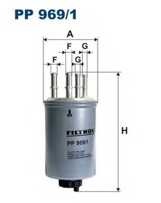 FILTRON PP969/1 Топливный фильтр для LAND ROVER RANGE ROVER IV (Ленд ровер/лэнд ровер Рангэ ровер иv) FILTRON PP969/1 Топливный фильтр для LAND ROVER RANGE ROVER IV (Ленд ровер/лэнд ровер Рангэ ровер иv)