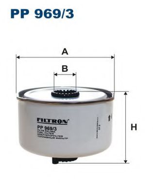 FILTRON PP969/3 Топливный фильтр для LAND ROVER LR4 IV (Ленд ровер/лэнд ровер Лр4 иv) FILTRON PP969/3 Топливный фильтр для LAND ROVER LR4 IV (Ленд ровер/лэнд ровер Лр4 иv)
