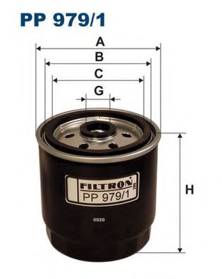 FILTRON PP979/1 Топливный фильтр для HYUNDAI TB (Хендай Тб) FILTRON PP979/1 Топливный фильтр для HYUNDAI TB (Хендай Тб)
