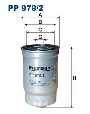 FILTRON PP979/2 Топливный фильтр для HYUNDAI MONTANA (Хендай Монтана) FILTRON PP979/2 Топливный фильтр для HYUNDAI MONTANA (Хендай Монтана)