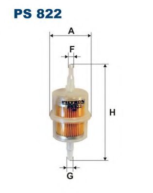 FILTRON PS822 Топливный фильтр для FIAT UNO (Фиат Уно) FILTRON PS822 Топливный фильтр для FIAT UNO (Фиат Уно)
