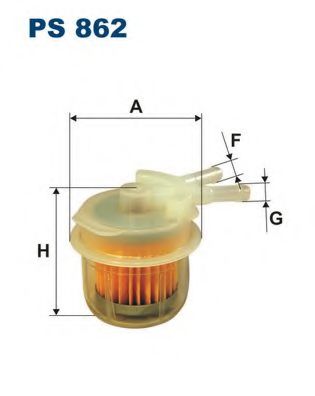 FILTRON PS862 Топливный фильтр для TOYOTA TERCEL (Тойота/тоета Тэрcэл) FILTRON PS862 Топливный фильтр для TOYOTA TERCEL (Тойота/тоета Тэрcэл)