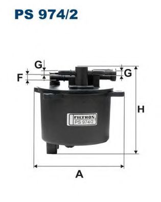 FILTRON PS974/2 Топливный фильтр для LAND ROVER RANGE ROVER EVOQUE (Ленд ровер/лэнд ровер Рангэ ровер эвок) FILTRON PS974/2 Топливный фильтр для LAND ROVER RANGE ROVER EVOQUE (Ленд ровер/лэнд ровер Рангэ ровер эвок)