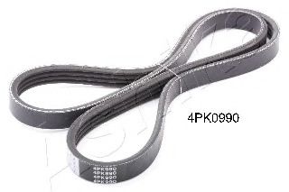 ASHIKA 112-4PK990 Поликлиновой ремень ALT для HYUNDAI (Хендай) ASHIKA 112-4PK990 Поликлиновой ремень ALT для HYUNDAI (Хендай)