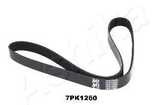 ASHIKA 112-7PK1260 Поликлиновой ремень для NISSAN BIG M (Ниссан Биг м) ASHIKA 112-7PK1260 Поликлиновой ремень для NISSAN BIG M (Ниссан Биг м)