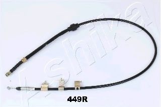 ASHIKA 131-04-449R Трос, стояночная тормозная система для HONDA CRX II (Хонда Cрх 2) ASHIKA 131-04-449R Трос, стояночная тормозная система для HONDA CRX II (Хонда Cрх 2)