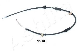 ASHIKA 131-05-594L Трос, стояночная тормозная система для MITSUBISHI GALANT IV (Митсубиши/митсубиси Галант иv) ASHIKA 131-05-594L Трос, стояночная тормозная система для MITSUBISHI GALANT IV (Митсубиши/митсубиси Галант иv)
