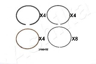 ASHIKA 34-34004M Поршневое кольцо для HONDA CRX II (Хонда Cрх 2) ASHIKA 34-34004M Поршневое кольцо для HONDA CRX II (Хонда Cрх 2)