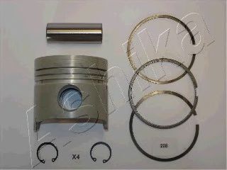 ASHIKA 39-208 Поршень для TOYOTA QUANTUM III (Тойота/тоета Qуантум 3) ASHIKA 39-208 Поршень для TOYOTA QUANTUM III (Тойота/тоета Qуантум 3)