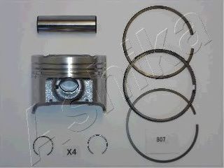 ASHIKA 39-807 Поршень для SUZUKI X-90 (Сузуки X-90) ASHIKA 39-807 Поршень для SUZUKI X-90 (Сузуки X-90)